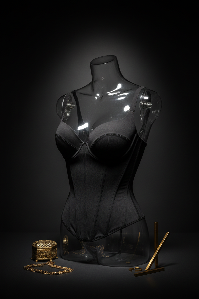 The Crimson Vixen Corset — Black